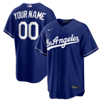 Los Angeles Dodgers Nike Royal Alternate Replica Custom Jersey