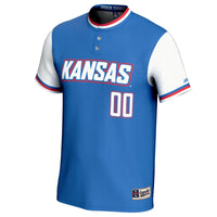 Kansas Jayhawks GameDay Greats NIL Pick-A-Player Lightweight Softball Jersey - Royal