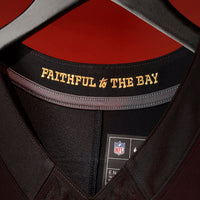 San Francisco 49ers Christian McCaffrey Nike Black 2025 Rivalries Collection Stitched Limited Jersey