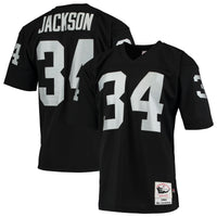 Las Vegas Raiders 1990 Bo Jackson Mitchell & Ness Black Authentic Throwback Retired Player Jersey