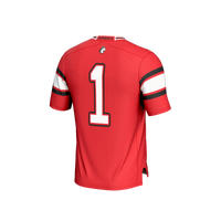 #1 Northeastern Huskies GameDay Greats Lightweight Collegiate Football Fashion Jersey - Red