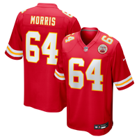 Kansas City Chiefs Wanya Morris Nike Red Game Jersey