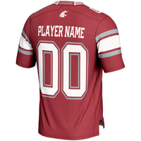 Washington State Cougars GameDay Greats NIL Pick-A-Player Football Jersey - Crimson