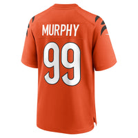 Cincinnati Bengals Myles Murphy Nike Orange Alternate Game Jersey