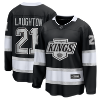 Los Angeles Kings Scott Laughton Fanatics Black Home Breakaway Jersey