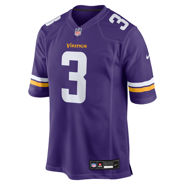 Minnesota Vikings Jordan Addison Nike Purple Game Jersey