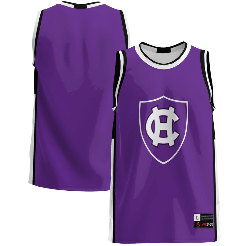 Holy Cross Crusaders GameDay Greats Lightweight Basketball Jersey - Purple