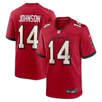 Tampa Bay Buccaneers Brad Johnson Nike Red Game Retired Player Jersey