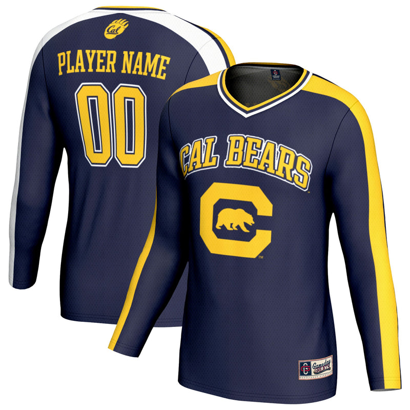 Cal Bears GameDay Greats NIL Pick-A-Player Lightweight Collegiate Volleyball Fashion Jersey - Navy