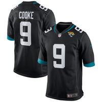 Jacksonville Jaguars Logan Cooke Nike Black Game Jersey