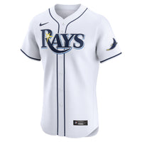 Tampa Bay Rays Yandy Diaz Nike White Home Elite Player Jersey
