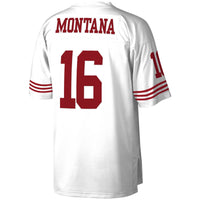 San Francisco 49ers Joe Montana Mitchell & Ness White 1990 Legacy Replica Jersey