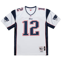 New England Patriots Tom Brady Mitchell & Ness White 2000 Big & Tall Legacy Replica Jersey