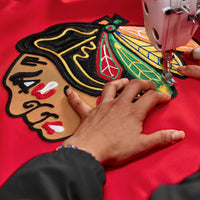 Chicago Blackhawks Fanatics Red Home Authentic Pro Custom Jersey