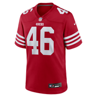 San Francisco 49ers Jon Weeks Nike Scarlet Team Game Jersey