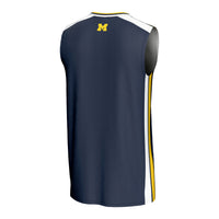 Michigan Wolverines GameDay Greats Spirit Basketball Jersey - Navy