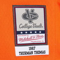 Thurman Thomas Oklahoma State Cowboys Mitchell & Ness 1987 Replica Jersey - Orange