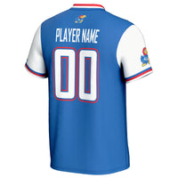 Kansas Jayhawks GameDay Greats NIL Pick-A-Player Lightweight Softball Jersey - Royal