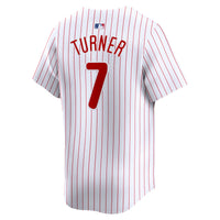 Philadelphia Phillies Trea Turner Nike White Home Limited Player Jersey