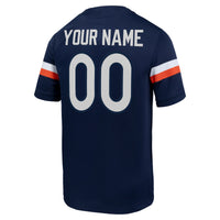 Virginia Cavaliers Nike Custom Football Game Jersey - Navy