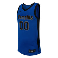 #0 Memphis Tigers Nike Replica Basketball Jersey - Royal