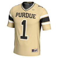 #1 Purdue Boilermakers GameDay Greats Endzone Football Jersey - Gold