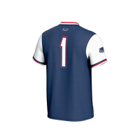 #1 Florida Atlantic Owls GameDay Greats Lightweight Collegiate Softball Fashion Jersey - Navy