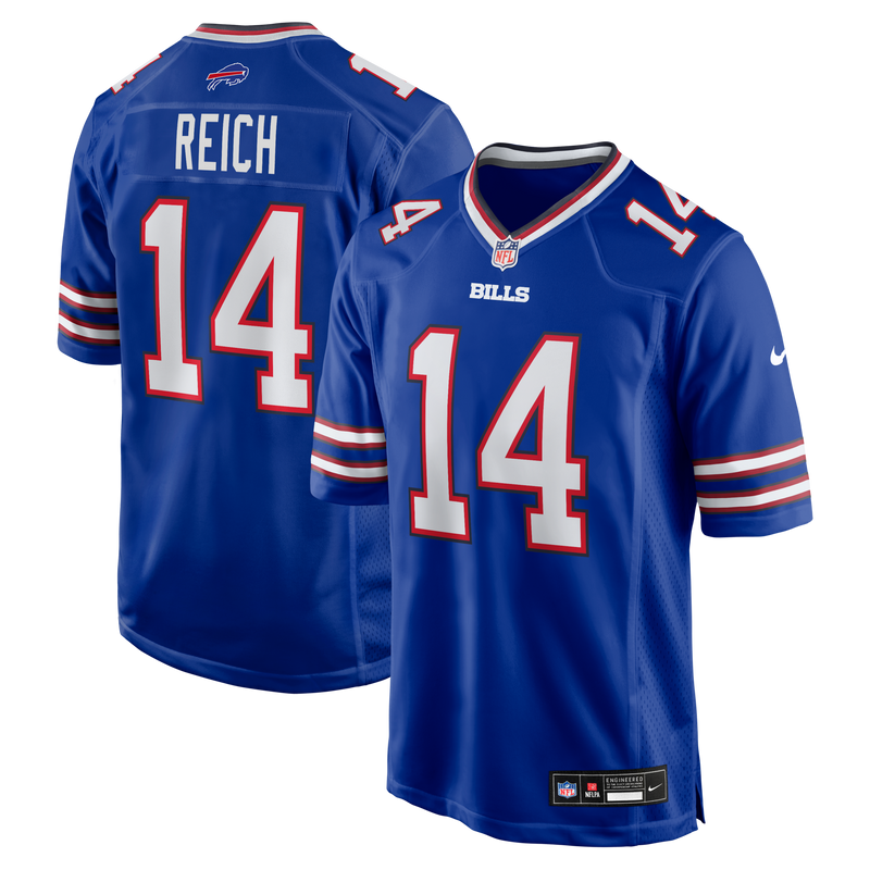 Buffalo Bills Frank Reich Nike Royal Game Retired Player Jersey