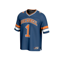 #1 Bucknell Bison GameDay Greats Lightweight Collegiate Football Fashion Jersey - Blue