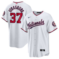Washington Nationals Stephen Strasburg Nike White Home Replica Jersey