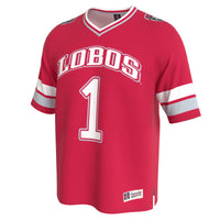 New Mexico Lobos GameDay Greats Lightweight Collegiate Football Fashion Jersey - Cherry