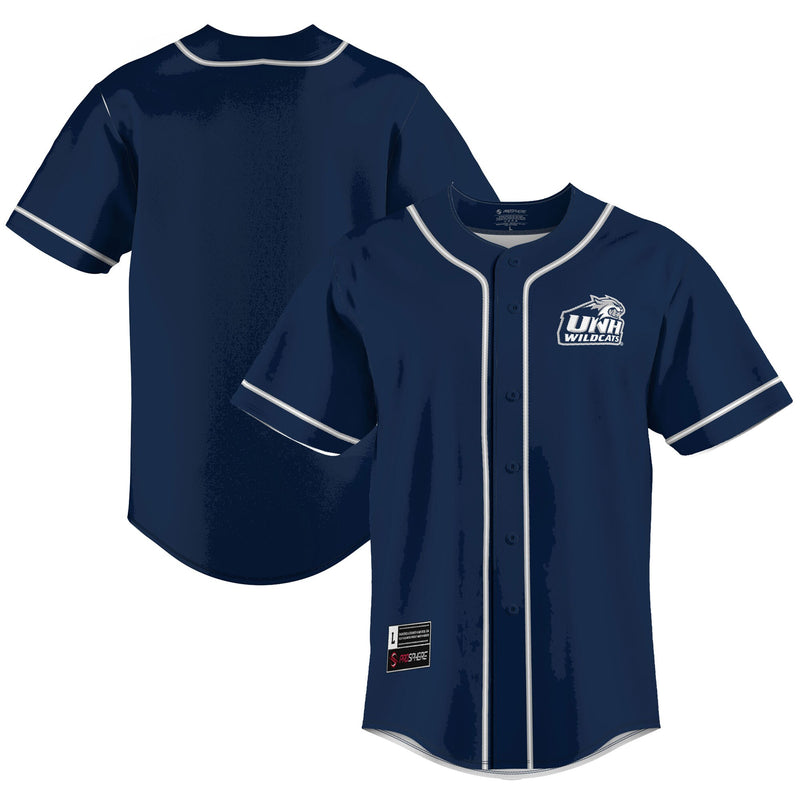 New Hampshire Wildcats GameDay Greats Lightweight Baseball Jersey - Blue