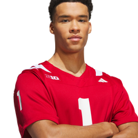#1 Nebraska Huskers adidas Home Premier Jersey - Scarlet