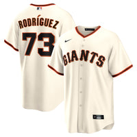San Francisco Giants Randy Rodríguez Nike Cream Home Replica Jersey