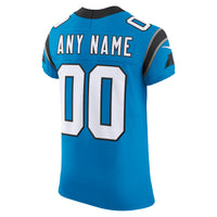 Carolina Panthers Nike Blue Vapor F.U.S.E. Elite Custom Jersey