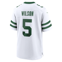 New York Jets Garrett Wilson Nike Legacy White Game Jersey