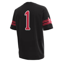 #1 Utah Utes Under Armour Replica Football Jersey - Black