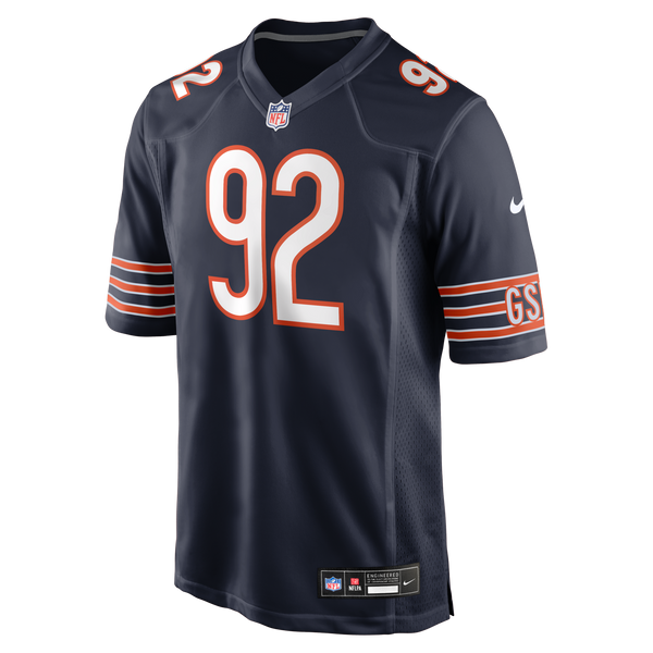 Chicago Bears Daniel Hardy Nike Navy Team Game Jersey