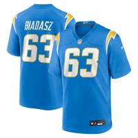 Los Angeles Chargers Tyler Biadasz Nike Powder Blue Team Game Jersey