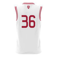 #36 Harvard Crimson GameDay Greats Lightweight Basketball Jersey - White
