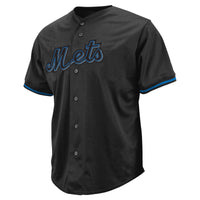 New York Mets Juan Soto Profile Black Big & Tall Pop Fashion Jersey