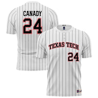 NiJaree Canady Texas Tech Red Raiders GameDay Greats Softball Fashion Jersey - White