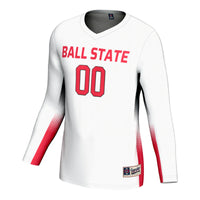 Ball State Cardinals GameDay Greats NIL Lightweight Volleyball Jersey - White