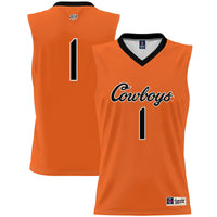 GameDay Greats #1 Orange Oklahoma State Cowboys Lightweight Basketball Jersey