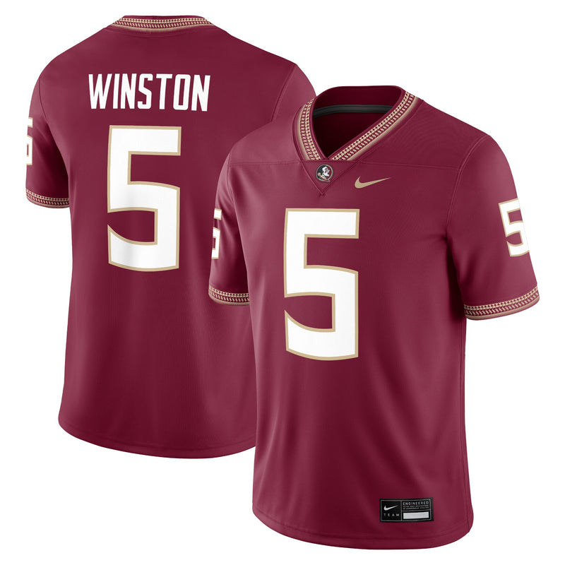 Jameis Winston Florida State Seminoles Nike Alumni Game Jersey - Garnet