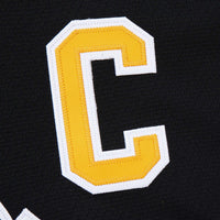 Pittsburgh Penguins Mario Lemieux Black 1991-92 Power Play Jersey