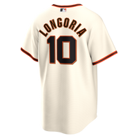 San Francisco Giants Evan Longoria Nike Cream Home Retired Player Replica Jersey
