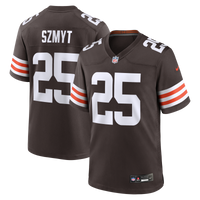 Cleveland Browns Andre Szmyt Nike Brown Team Game Jersey