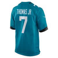 Jacksonville Jaguars Brian Thomas Jr Nike Teal Player Game Jersey