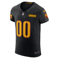 Washington Commanders Nike Black Alternate Vapor F.U.S.E. Elite Custom Jersey